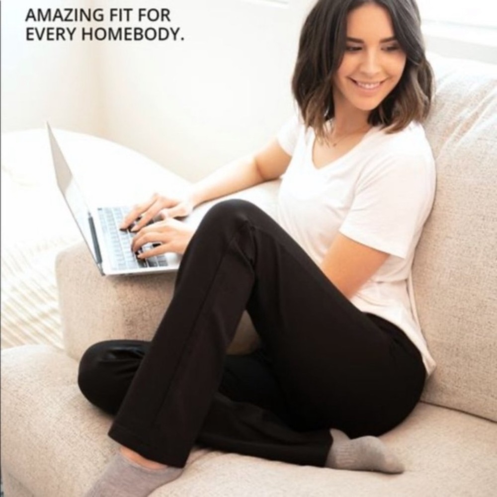 Betabrand straight leg pants